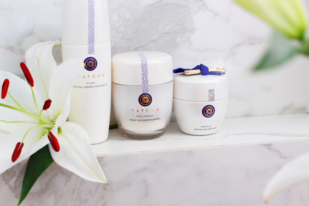 Tatcha natural luxury skincare line beauty blogger nordsotrm SAKS finds haul review rice cleaners exfoliation  sephora 