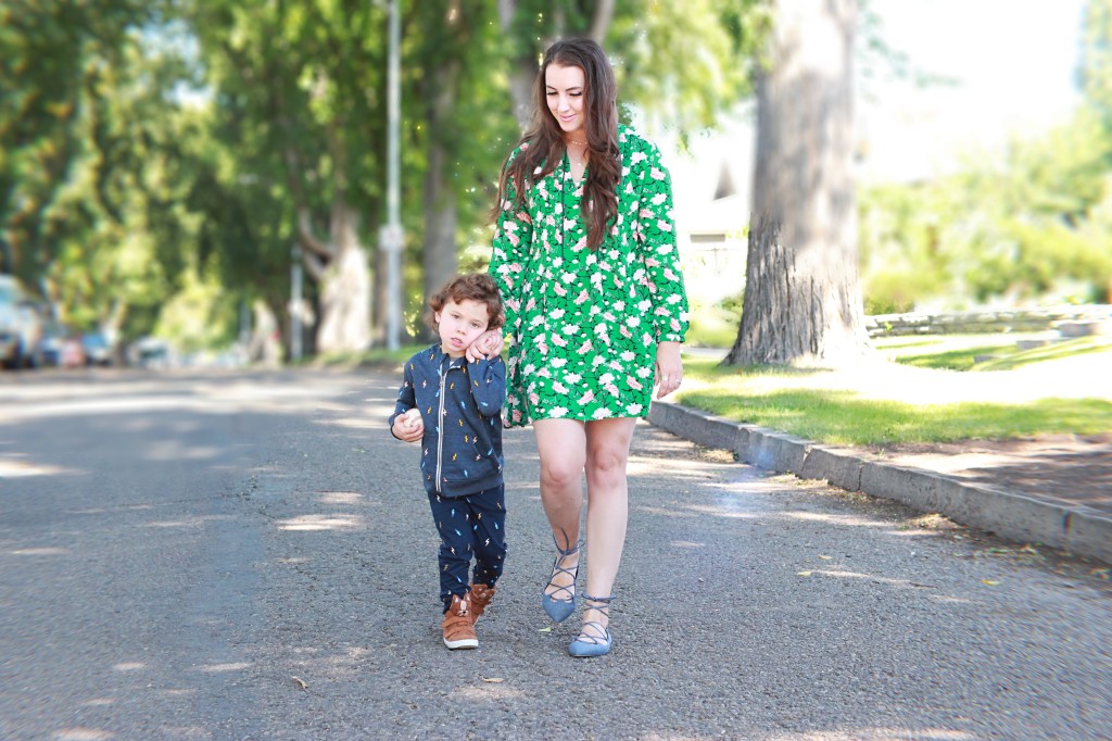 old navy back to school style blogger mom canadian mini me look